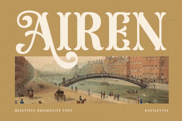 Airen Font: Elevating Your Brand with Vintage Elegance