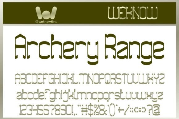 Archery Range: A Display Font That Elevates Editorial Design