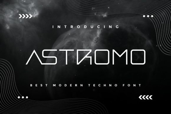 Astromo: A Modern Display Font for Thoughtful Editorial Design