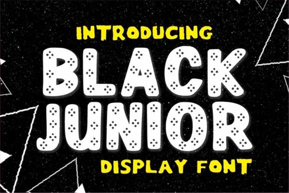 Blackjunior: A Bold Display Font That Brings Personality to Editorial Design