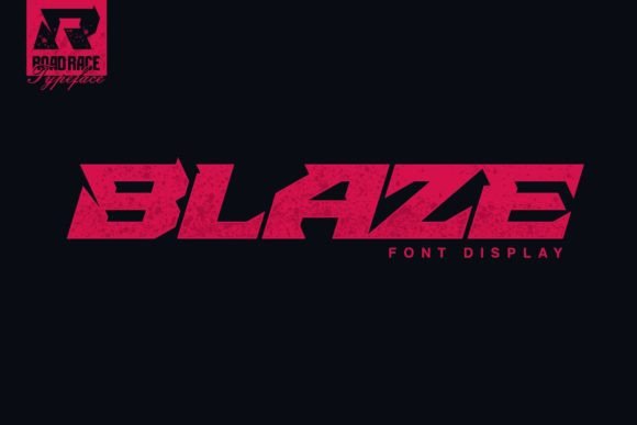 Blaze: A Bold Display Font for Modern Web Design Projects