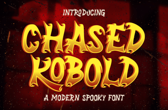 Chased Kobold: A Spooky Display Font That Elevates Brand Identity