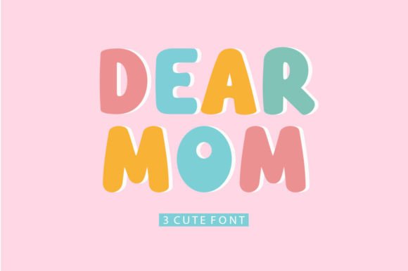 Dear Mom: A Modern Display Font for Elegant Branding