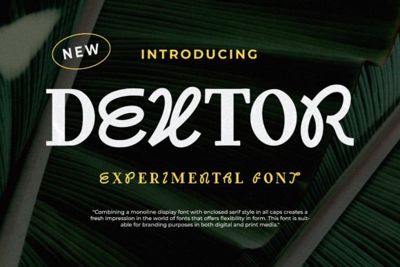 Dextor: A Display Font That Elevates Your Brand’s Visual Identity