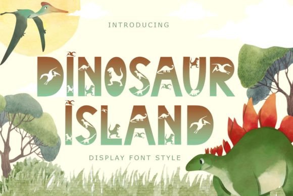 Dinosaur Island Font: Bringing Playful Charm to Web Design