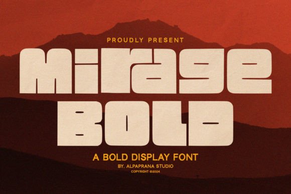 Enhancing Web Design with the Mirage Bold Typeface
