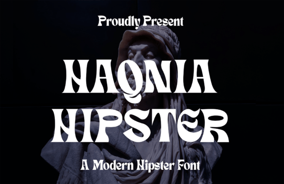 Haqnia Hipster: A Bold, Playful Display Font for Crafters & Makers