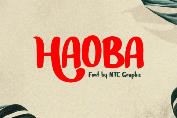 Hoaba: A Playful Display Font for Modern Web and Digital Design