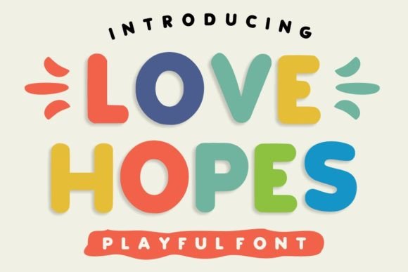 Love Hopes: A Playful Font That Elevates Small Business Branding