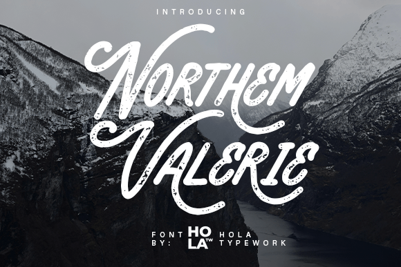 Northem Valerie: A Bold Display Font for High-Impact Campaign Visuals