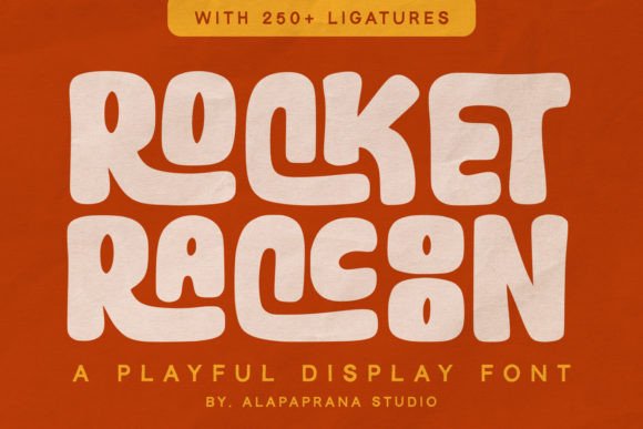 Rocket Raccoon: A Modern Display Font for Impactful Campaign Design