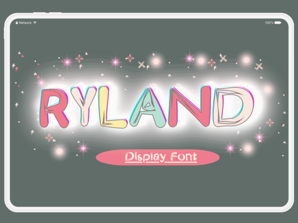 Ryland: A Quirky Display Font for Editorial Design and Digital Publishing