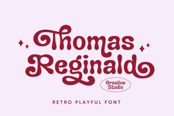 Thomas Reginald: A Retro Display Font for Bold Digital Branding