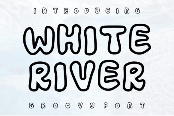 White River Font: Bold Display Typography for Dynamic Web Design